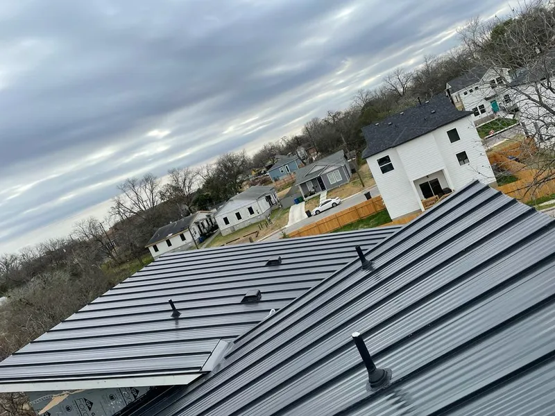 Standing seam metal roof panels with vents for Skylight Repair in East Pennsboro